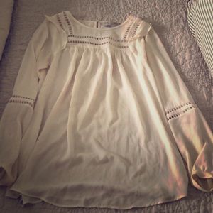 Loft flowy maternity shirt xsmall